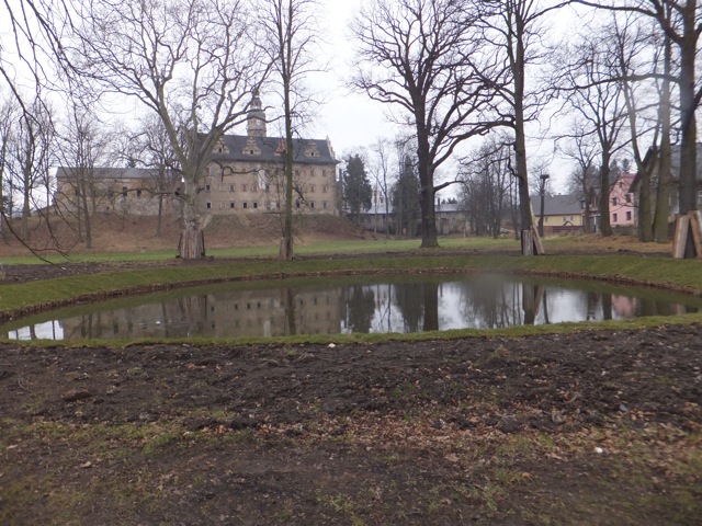 Pałac w styczniu 2015 roku